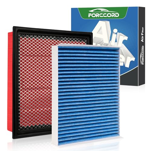 Image of Cabin & Engine Air Filter Kit for Ford F-150 2015-2023 2024 2025 2026