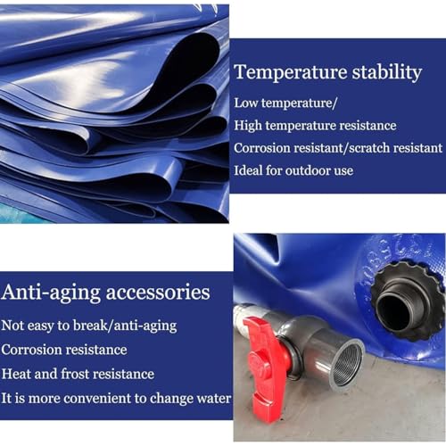 Réservoir flexible portable 1500L pour solution de stockage - 5