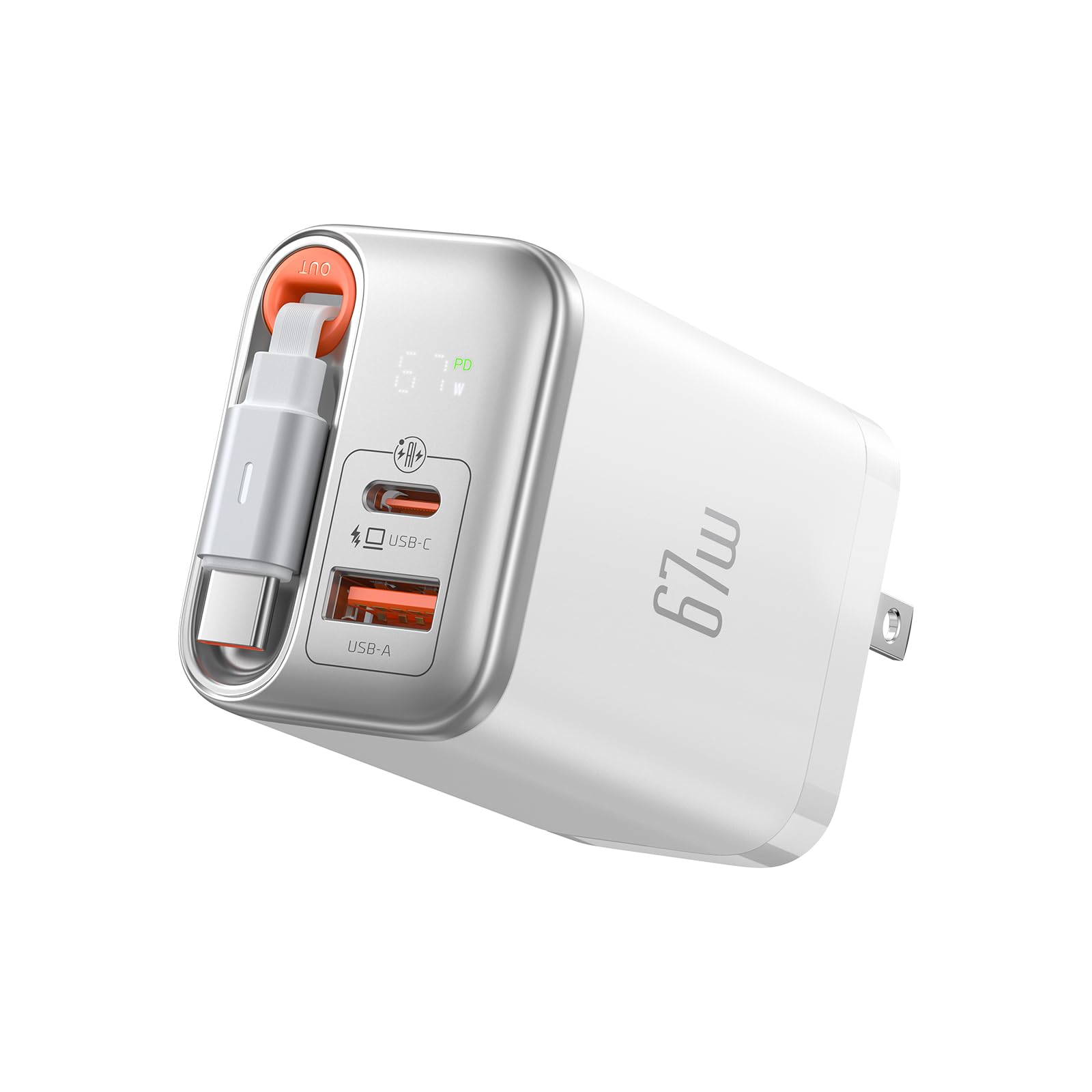 Mcdodo 67W GaN 急速充電器 Type-C充電器 PD対応 USB-…