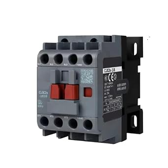 CJX2s-1801 AC Contactor 18A 3 Poles Din Rail Mounted CJX2s-1810 CJX2s-1811AC 36V,1NO