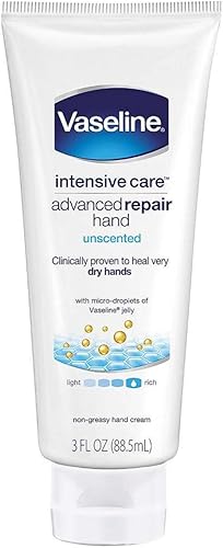 Vaseline Intensive Rescue Curación Crema de Manos3,1oz (Pack de 5)