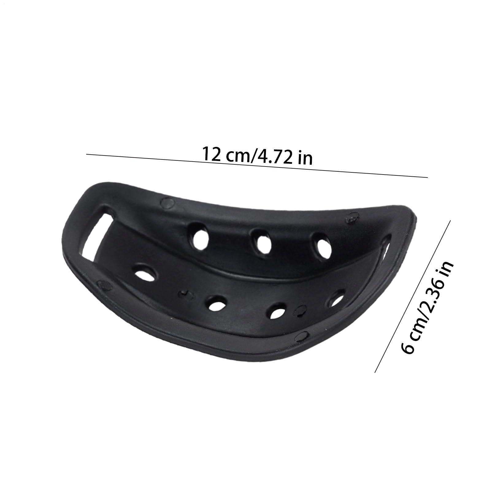 Casqueur du Menton - Coussin De Protection en Silicone | Padin Au Salon du Cycle Polyvalent | Accessoires De Conduite Durables De Sécurité Repos De Sécurité pour Le Vélo, La Moto, Le Skateboard