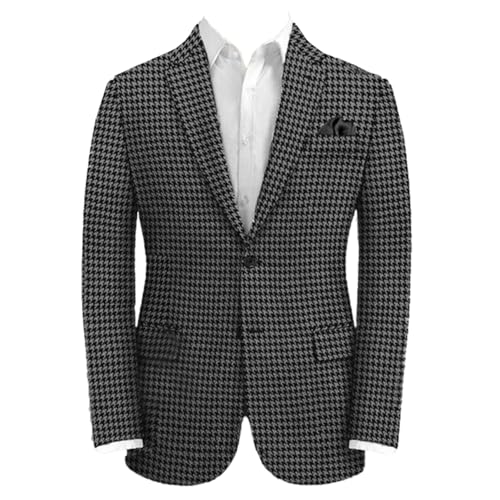 Blazer homme pied-de-poule Ulnomio la solution élégante contre les tenues de fête banales