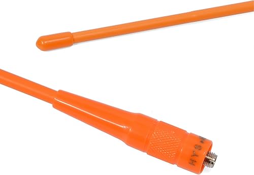 Miniatura 5 de HYS Antena hembra VHF UHF SMA, doble banda 6.6 ft27.6 in Walkie Talkie Antena para 144430Mhz Retevis Baofeng Wouxun KG-659 UV-5R 9R Radio de mano de