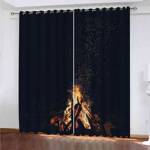 Rideau à oeillets isolant thermique et insonorisant 264x160 cm - 2