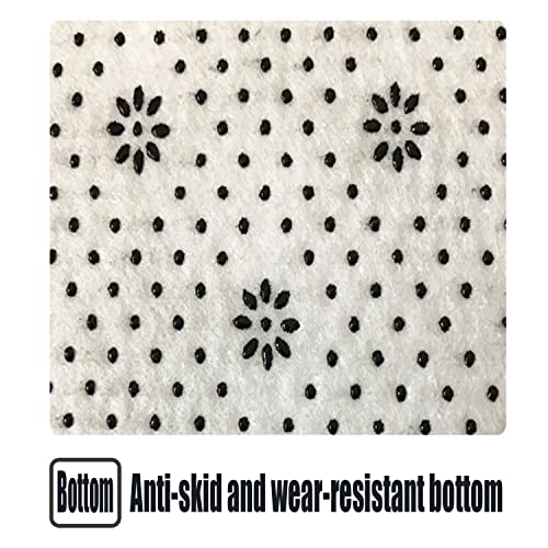 AIYING 3-teiliges Badezimmerteppich-e, rutschfeste Konturmatte + WC-Deckelbezug + Badematte,5,44 * 75cm+44 * 39cm+40… – Bild 5