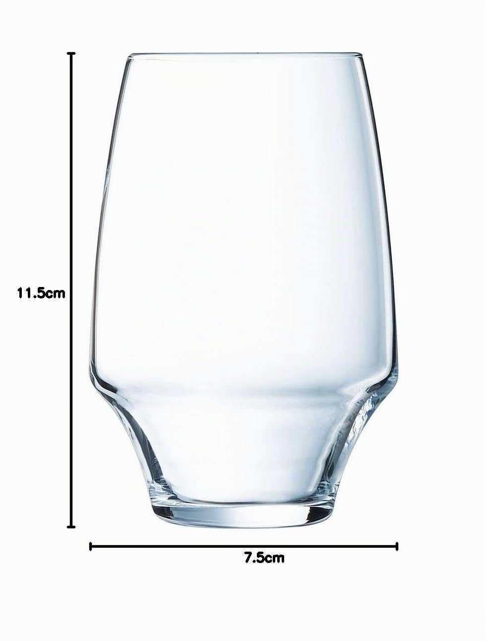 Chef & Sommelier U1041 Gobelet en cristallin, 35 cl, Transparent. 7,5 x 7,5 x 11,5 cm