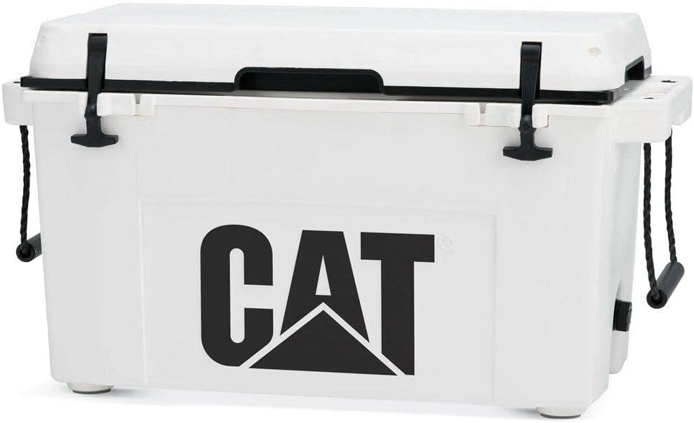 Caterpillar Cat Hard Cooler, 55 Quart, White, 1 Count (1C5510)