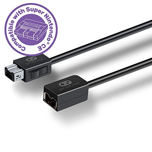 My Arcade Ten Foot Gamepad Extender Cable For The Nintendo Snes Classic Edition Console Or Nes Classic Edition Console #TOP3