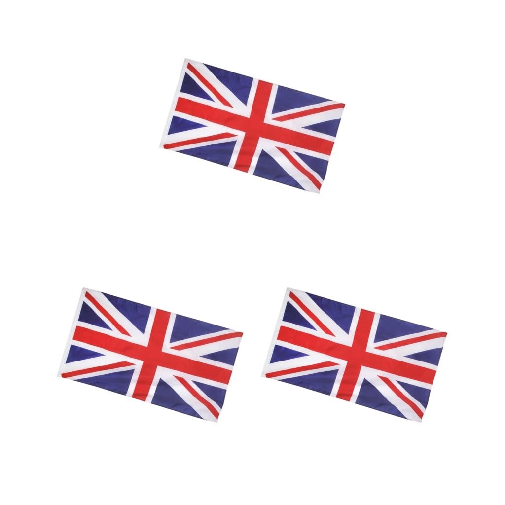 Amazon.co.jp: 3のセットユニオンジャックフラッグイングランド