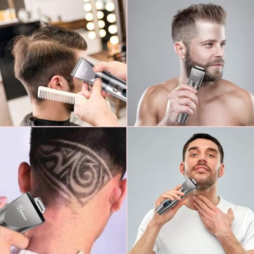 Hatteker Haarschneidemaschine Profi Haarschneider Herren Haartrimmer Bartschneider Barttrimmer...