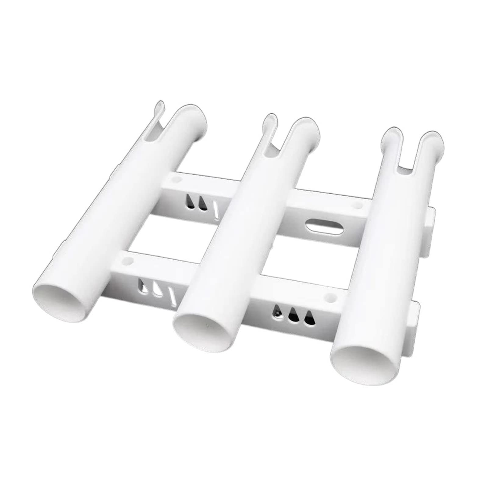 Portacanne da barca 3 Tubi Link Pesca Pesca Pesca Racks Portabicchieri Presa for barca Marine Box da pesca Kayak Boat Yacht(White)