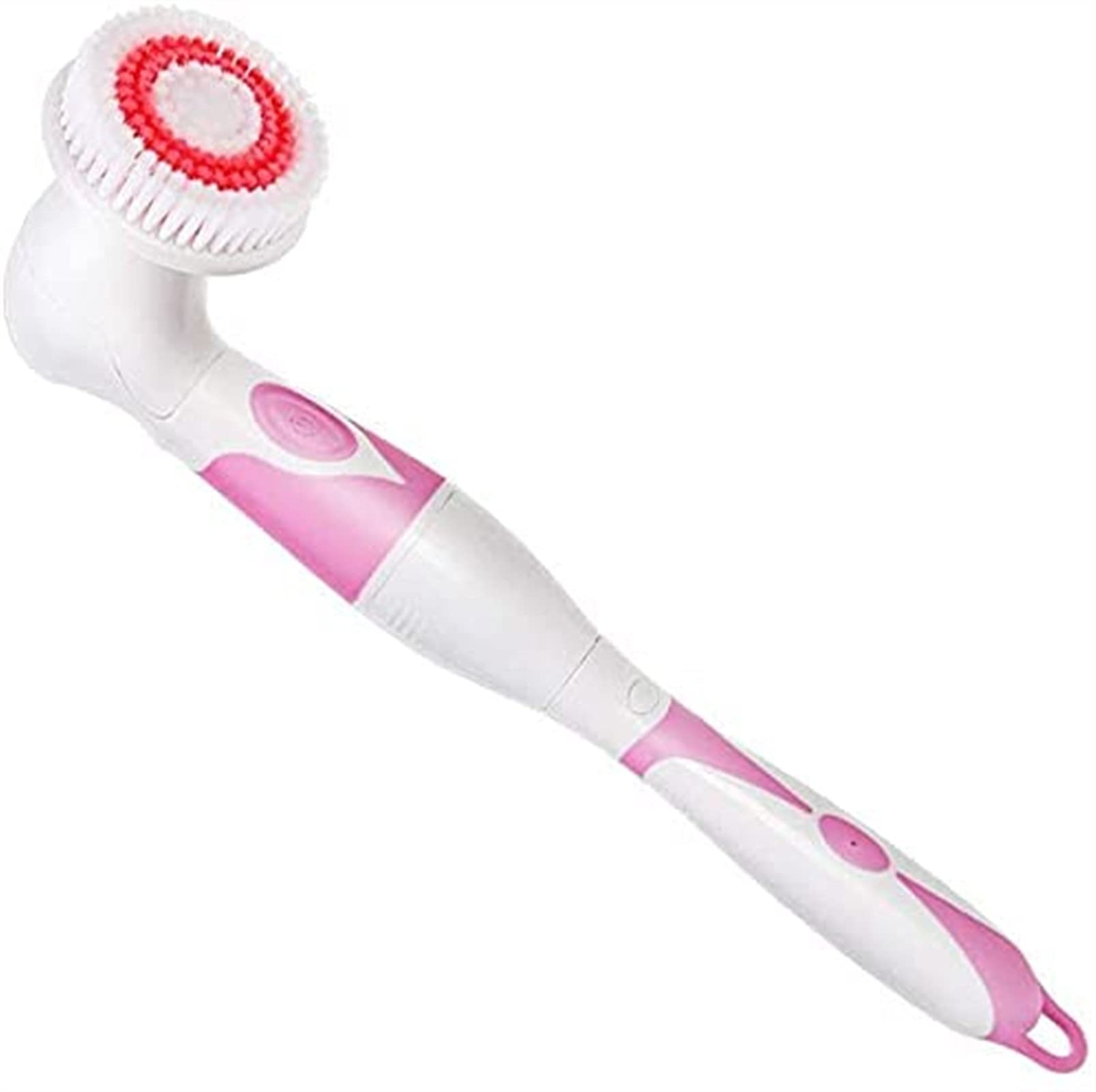 GeRRiT Cepillo de baño eléctrico Masaje Cepillo de espalda Cepillo de ducha con mango largo for mujeres Hombres Ancianos