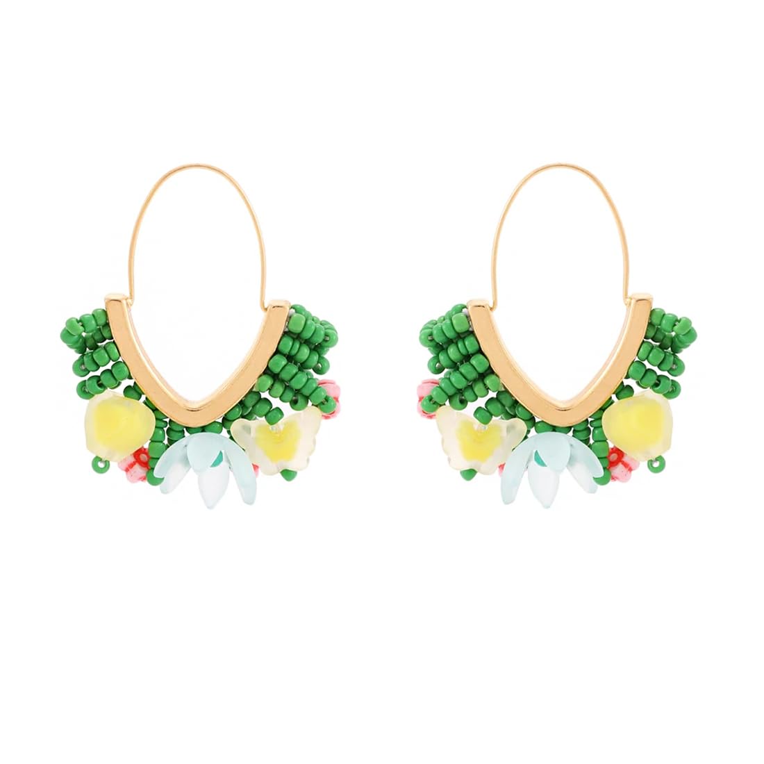 Yellow Chimes Earrings for Women and Girls|Hoop Earrings for Women| Multicolour Earrings for Women| Gold Plated Earrings |Birthday Gift for Women| Anniversary Gift for Wife (B0CDBKBHVM) Amazon Price History, Amazon Price Tracker