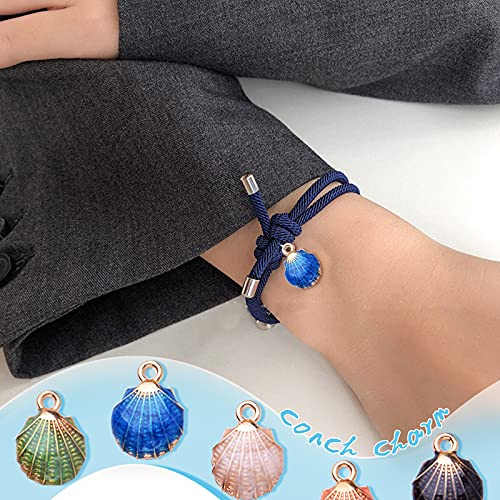 60Pcs Alloy Ocean Starfish Seashell Conch Charms Colorful Enamel Ocean Life Sea Animal Pendants Charms Craft Supplies For Diy Jewelry Making Birthday Wedding Party Favor Gifts #TOP6