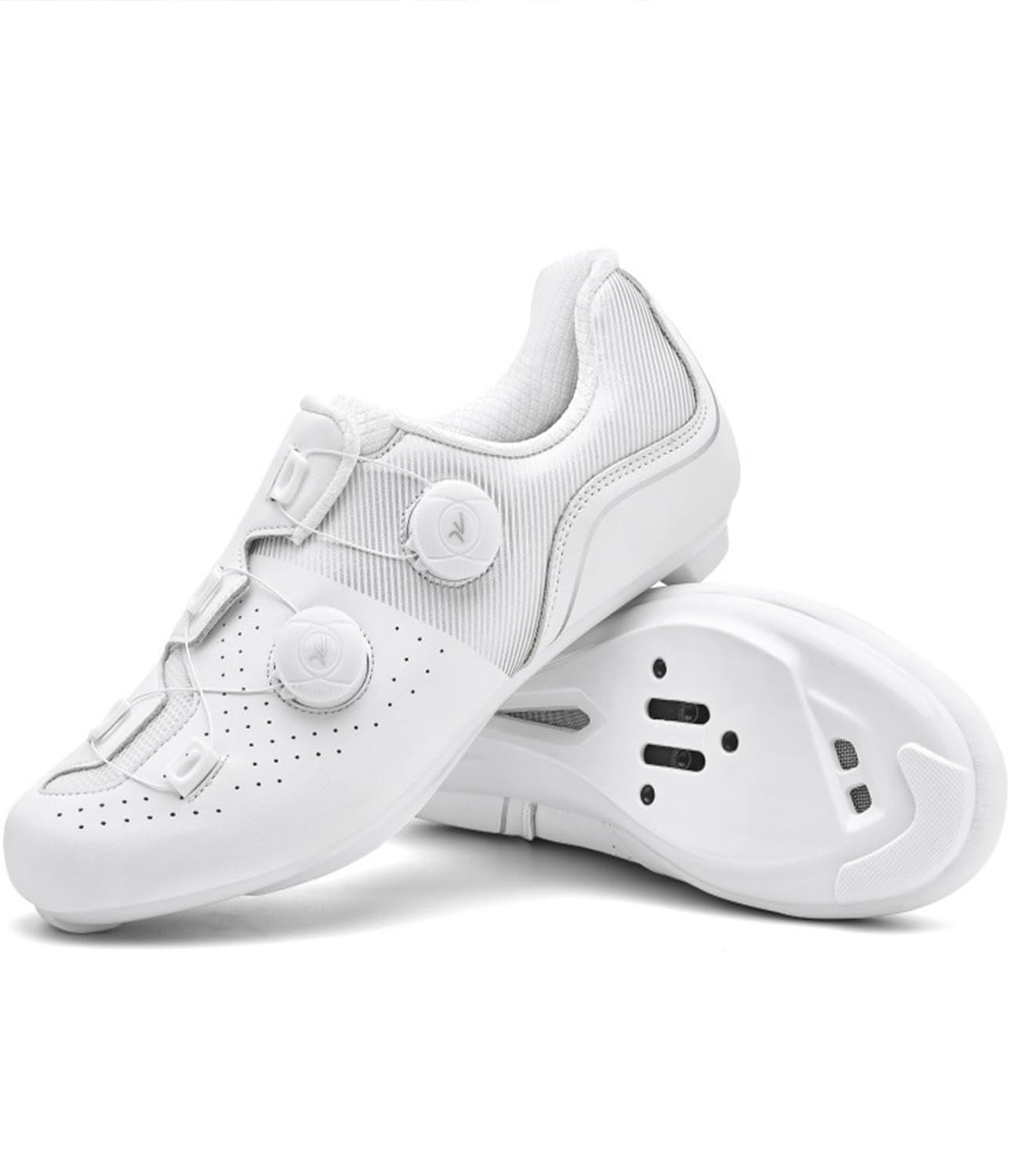 Zapatos de bicicleta Hixingo compatibles con sistema Look Delta y calas SPD 8