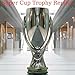 SUNIFA Europa Super Cup Soccer Trophy Replica Football League Champions Trophies Collectibles Fans Gifts Souvenirs Office Home Club Display Ornaments,44cm