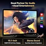 Tablet 10 Inch, 2026 Android 16 Tablets with Keyboard, 18GB+128GB, 2TB Expand, Widevine L1 Compatible Octa-Core Android Tablet with 5G WiFi, 1080P Display, 6000mAh, AI Camera, OTG, 4 Years Warranty