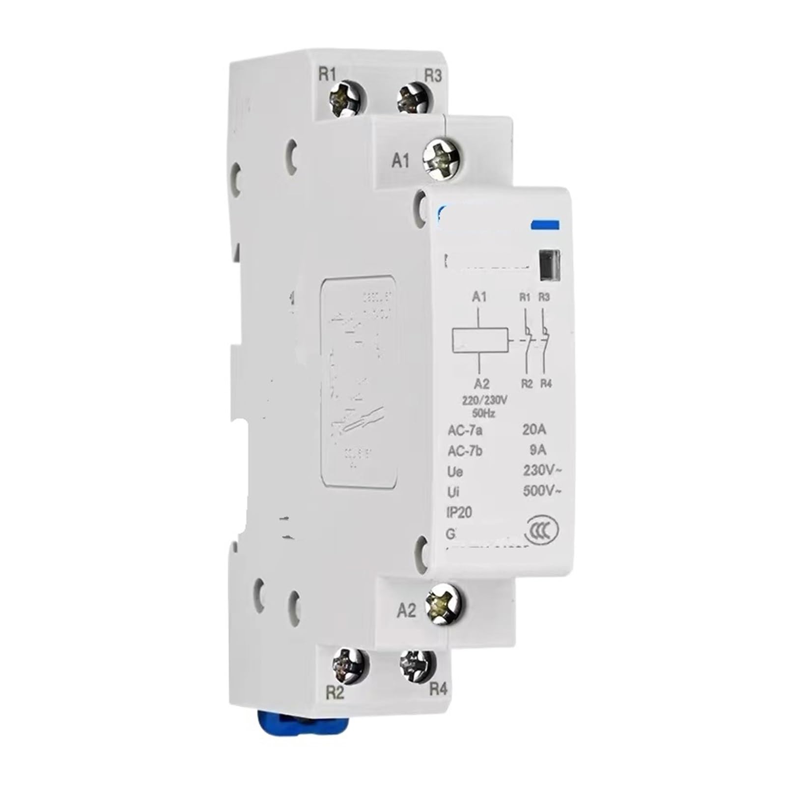 Contacteur NCH8 20A 4NO solution anti-surcharge tableau triphasé - 2