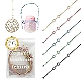 【年間1万セット以上販売】 おしゃぶりホルダー おもちゃホルダー ２本セット【現役ママ看護師も推薦】 落下・紛失防止に便利なトイホルダー シリコン おもちゃストラップ ベビーカーストラップ 人気 清潔 くすみカラー 女の子 男の子 ichiiroキッズ＆ベビー公式(シンプルデザイン, ピンク×ライトベージュ)