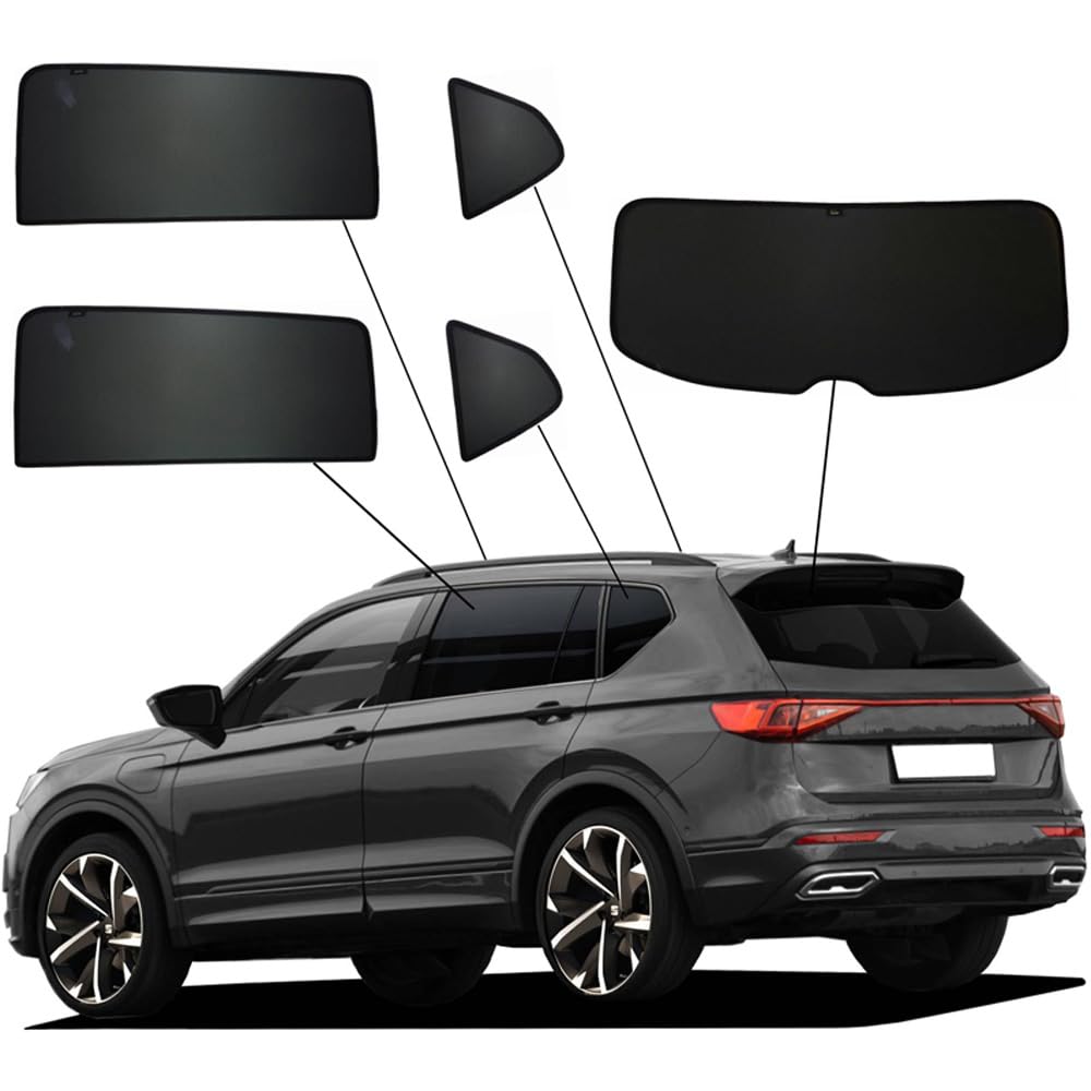 SunClip Privacy & Sun protection compatible with Seat Tarraco (KN) 2019-2024