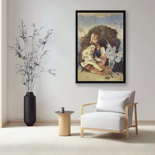 Toile Hieronymus Bosch impression haute définition cadre suspendu