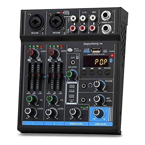 Depusheng M4 Console de Mixage Cover