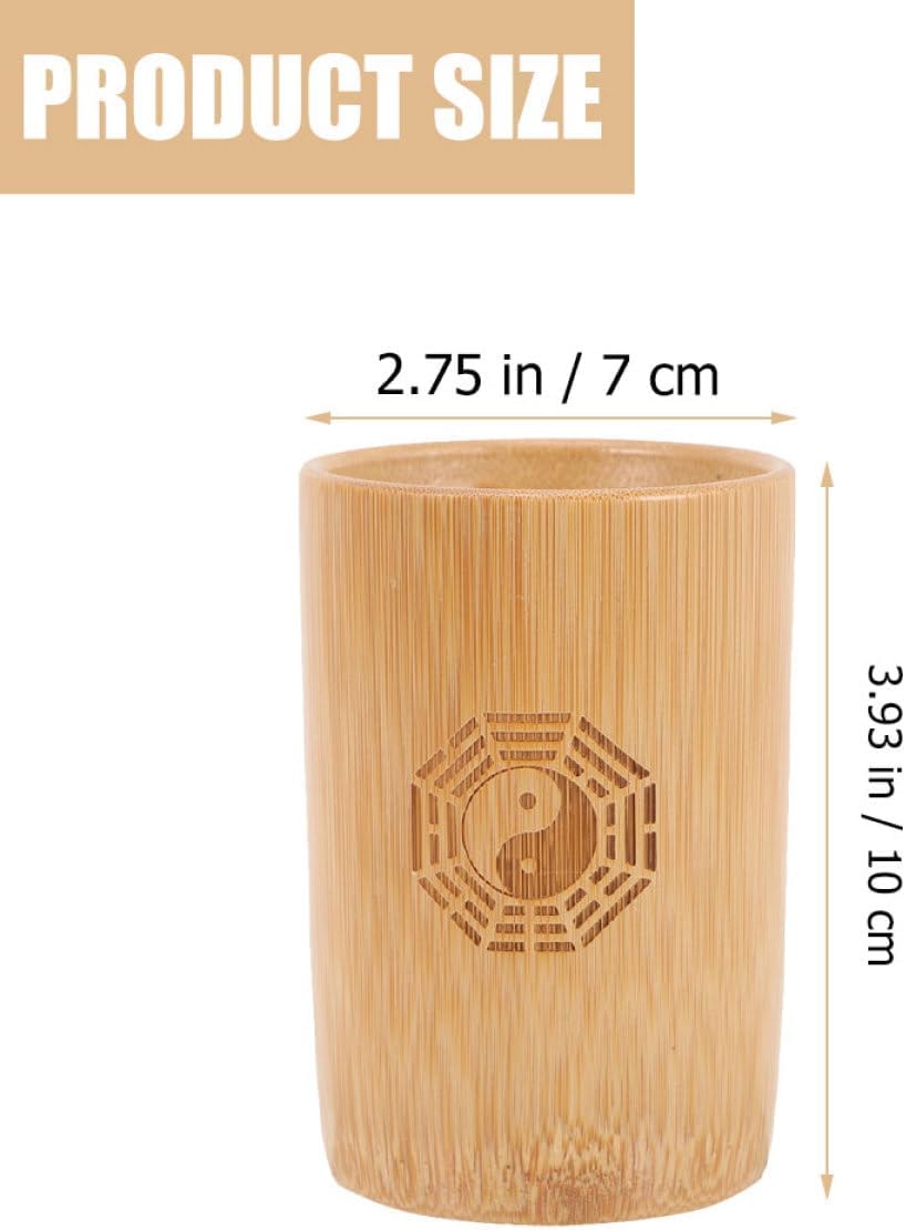 Garneck Traditional Chinese Divination Game Bamboo Tube Hexagram Fortune Telling