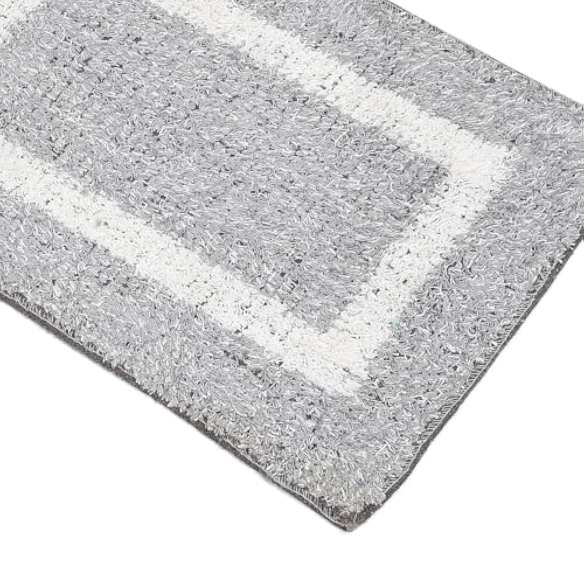 Microfiber Bath Door Mat with Anti Slip Backing