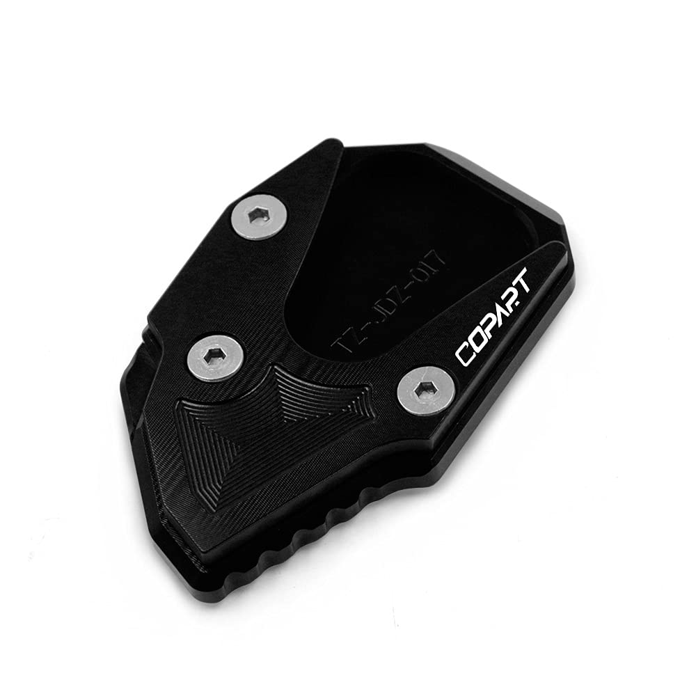 Élargisseur de béquille CNC pour CFMOTO 650TR-G plaque d'agrandissement en aluminium noir