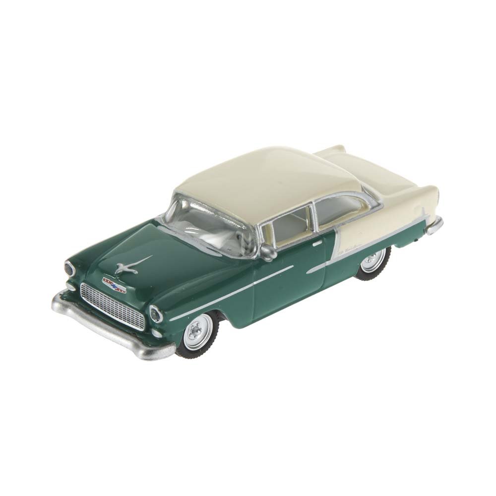 HO 1955 Chevy Bel Air/Green & Cream