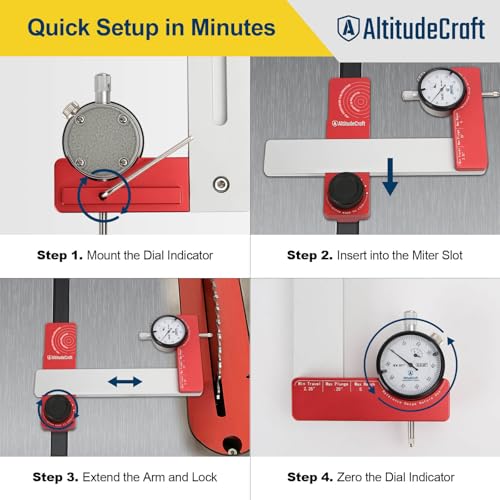 AltitudeCraft Table Saw Alignment Gauge