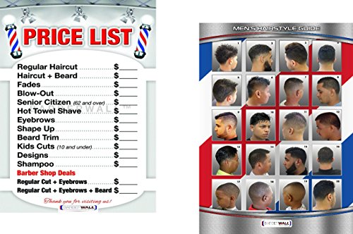 Barbershop Posters | Barber Posters Already Laminated | 24 x 36 inches in Size, You Will Love It