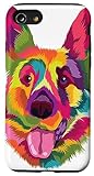 Photo Gallery custodia per iphone se (2020) / 7 / 8 colorato pop art pastore tedesco ritratto gsd proprietario Photo Gallery custodia per iphone se (2020) / 7 / 8 colorato pop art pastore tedesco ritratto gsd proprietario