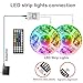 Tenmiro Led Lights for Bedroom 100ft (2 Rolls of 50ft) Music Sync Color Changing Strip Lights with Remote and App Control RGB Strip, for Room Home Party Decoration