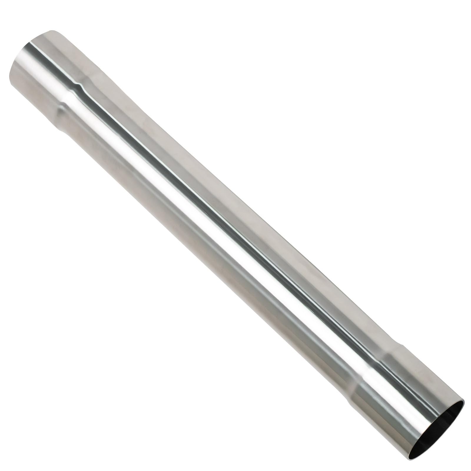 2.25 Inch Exhaust Pipe T304 Stainless Steel Exhaust Tubing,Tailpipe diameter 2 1/4"ID Length 22" Straight flared Tube, ss stainless piping? Universal Connector Adapter Tubo,circle Metal Tubing
