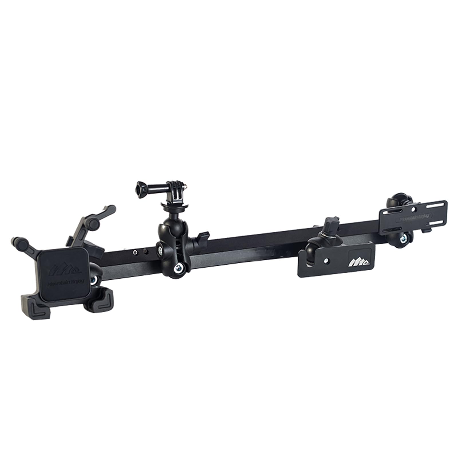 ITrims for Jeep Wrangler JL Gladiator JT 2019-2024 Car Phone Holder Integrated Center Console Dash Mount Kit Multi-Device