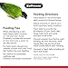 ZuPreem Smart Selects Daily Bird Food for Parrot, Conure, Caique, African Grey, Eclectus, Small Cockatoo, Bird Pellets and Seed Blend, Nutrition for Medium Large Birds, Parrot Food (ML, 4 lbs)