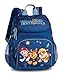 Fabrizio Paw Patrol Rucksack mit Chase, Marshall und Rubble „Ultimate Explorer“ – Kinderrucksack für Jungen von 3-6 Jahren, Kita- und Kindergartentasche – 31cm x 25cm x 18cm - 8L Blau