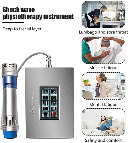 Máquina profesional de terapia con ondas de choque para alivio del dolor muscular, masaje y modelado corporal para cuello, espalda, hombros y pies miniatura 4