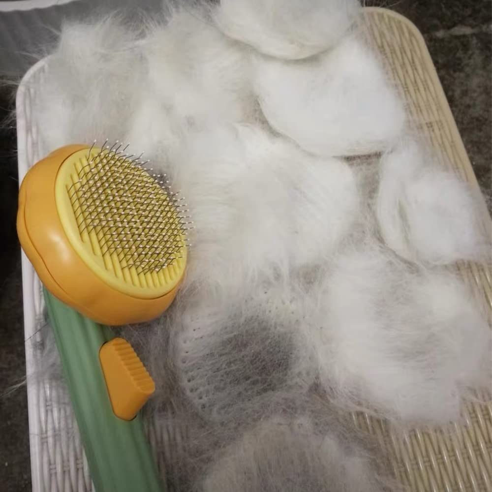 Amazon | 獣毛ブラシ 猫 金櫛 犬 猫ブラシ 犬ブラシ ペットブラシ 