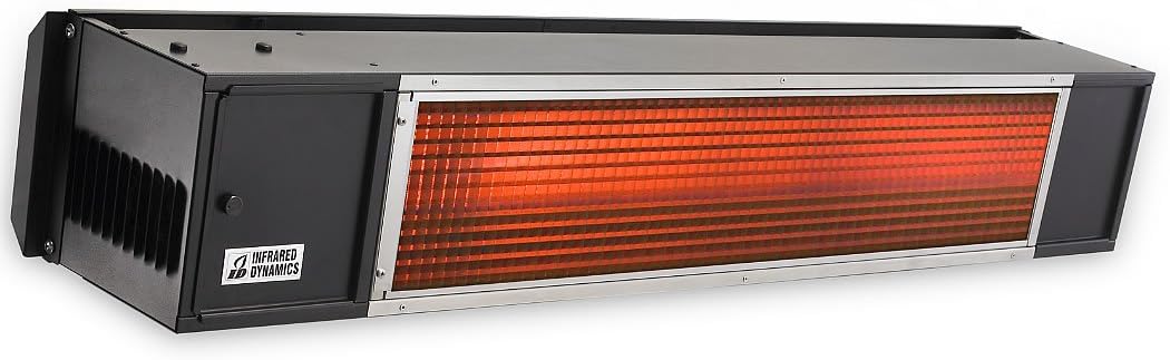 Model S34 Patio Heater Finish/Fuel Source: Black/Natural Gas