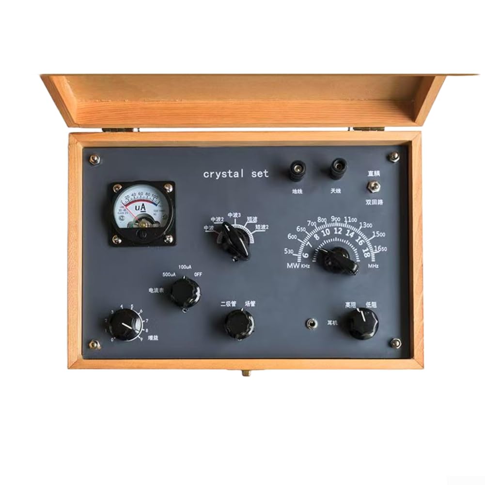 Retro AM SW para radio de cristal Set con doble bucle para antena