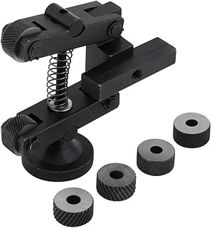 WAAZVXS 1 pcs Knurling Knurler Tool Holder Linear Knurl Tool Lathe Adjustable Shank with Wheel Hob