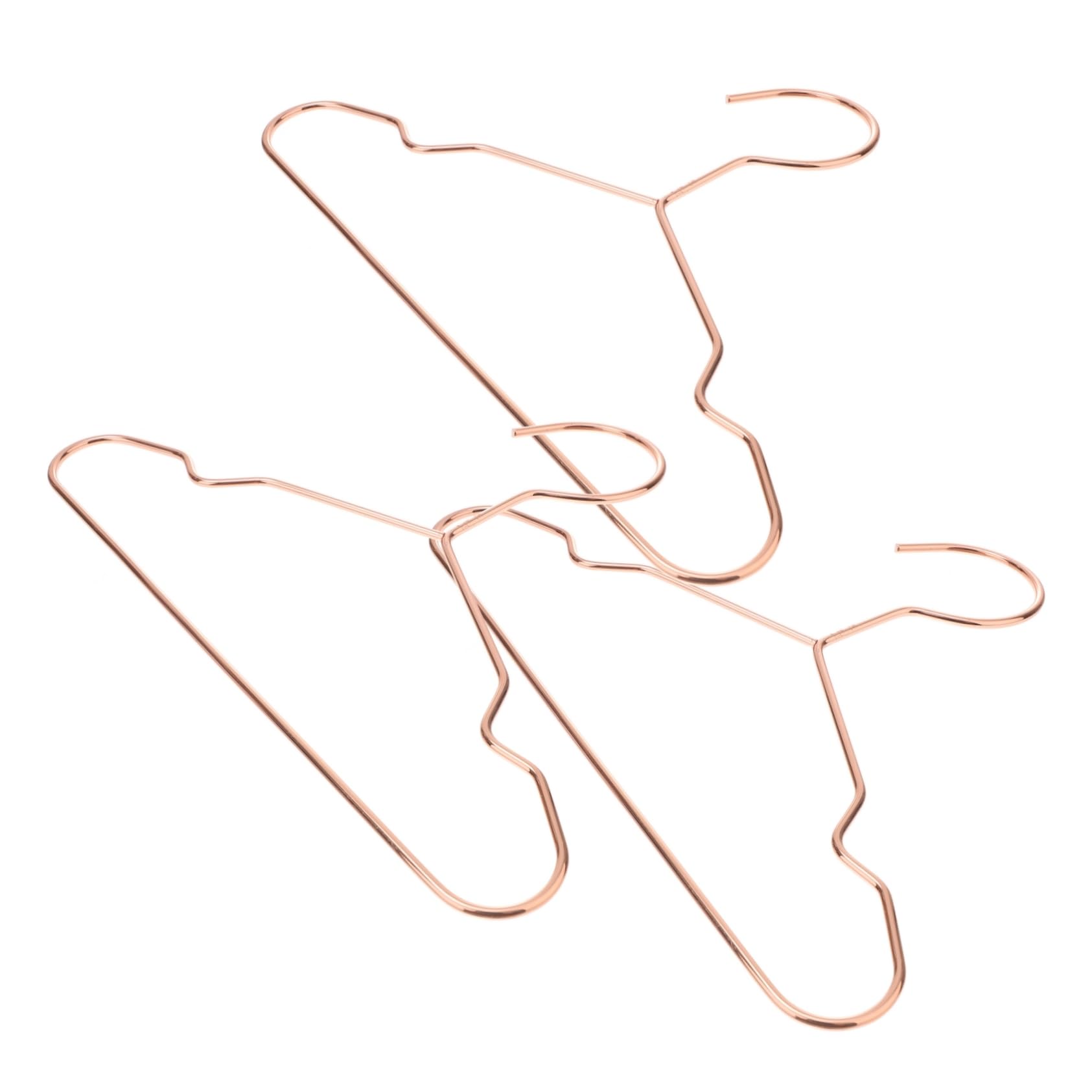 Abaodam 3Pcs Dog Clothes Hangers Sturdy Iron Pet Garment Storage Organizer for Home Pet Shop Use Durable Design for Keeping Apparel Neat Tidy