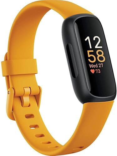 Fitbit Inspire 3 Fitness Tracker - Información avanzada de salud con control del estrés, intensidad de entrenamiento y seguimiento del sueño,