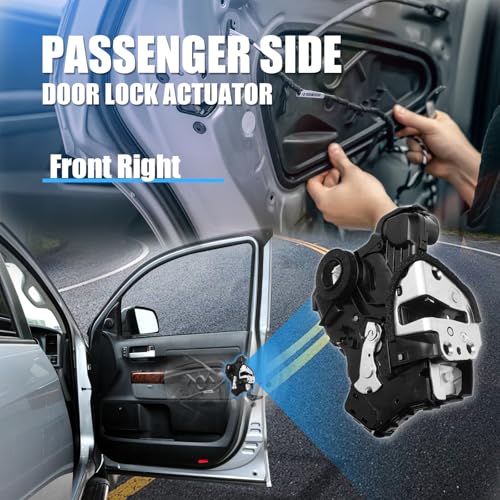 Image of 931-401 Door Lock Latch Actuator Front Left Driver Side, 4Pins