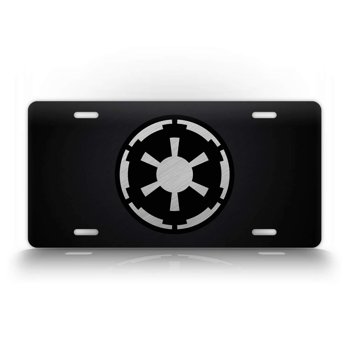 Imperial Emblem License Plate Official Galactic Empire Seal Auto Tag