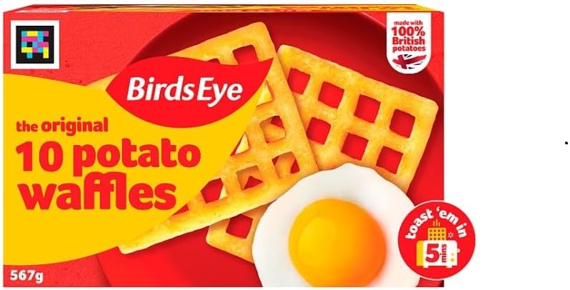 Birds Eye 10 The Original Potato Waffles, 567g (Frozen)
