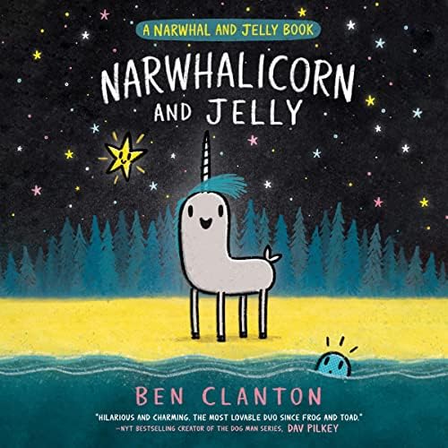 Narwhalicorn and Jelly (A Narwhal and Jelly Book #7) Audiobook by Ben Clanton copertina
